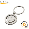 Custom Zinc Alloy Souvenir Gold Color Keychain with Customize Logo